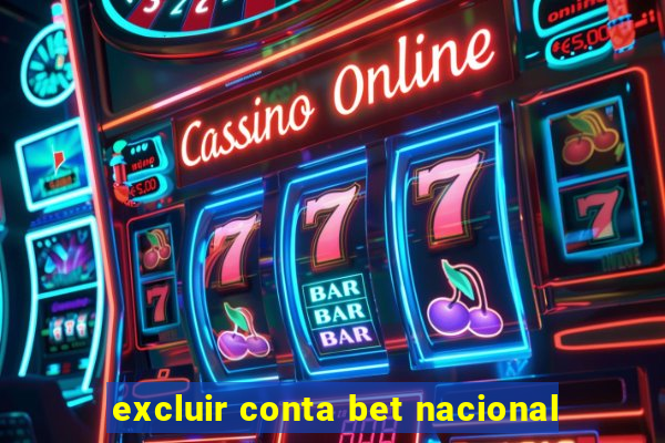 excluir conta bet nacional